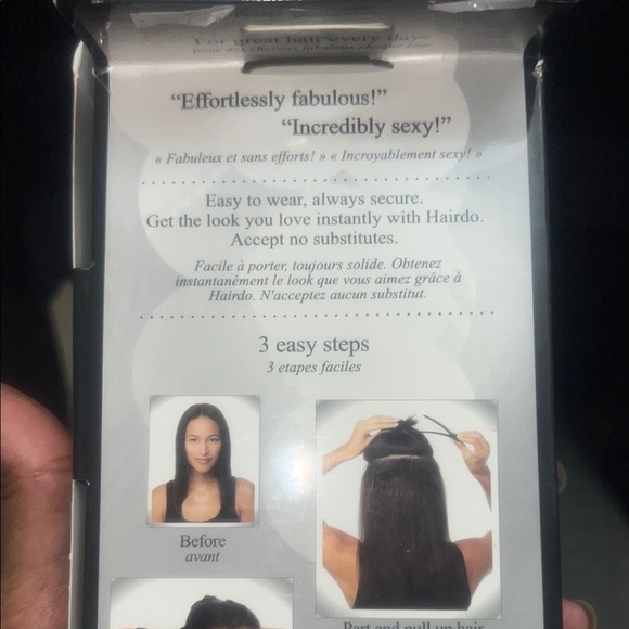 16” Hairdo by Hairuwear Golden Wheat Light Blonde Wavy Hair Extensions - Picture 6 of 11